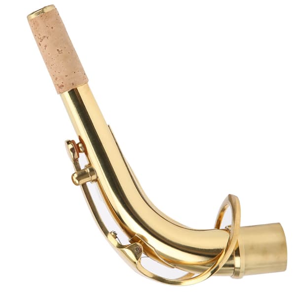 Alttosaksofoni Messinki Kulta Kaula Taivutusputki Instrumenttitarvike 2,45 cm