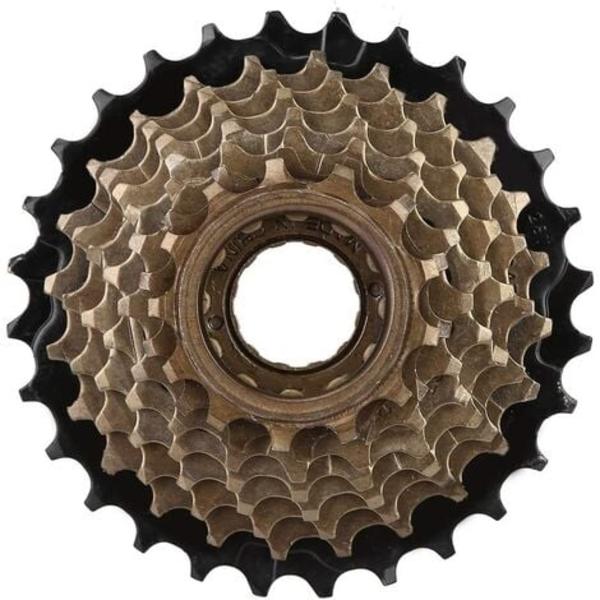 Set, 6-växlad cykelfrihjul 14T-28T Cykelfrihjulskassett Cykelbytestillbehör
