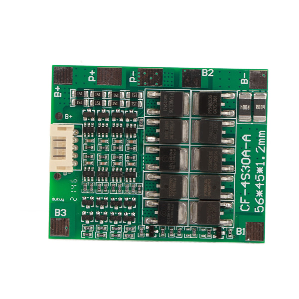 Litiumbatteri-beskyttelseskort for 3,2V LiFe-batteri - 4S 30A BMS PCB-kort