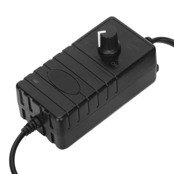 24W 2A Justerbar Spændingsstrømadapter Lavt Tab Høj Effektivitet Computeradapter 100‑240V EU-stik