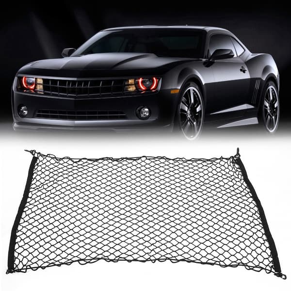 Universal Bil Bakre Bagasjerom Bagasje Cargo Organizer Elastisk Mesh Nettholder 70x120cm
