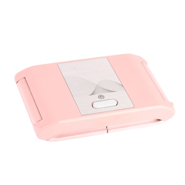 Neglelampe 36W Genopladelig LED UV-fototerapimaskine Neglehærdningslampe (Pink-Plug-in),