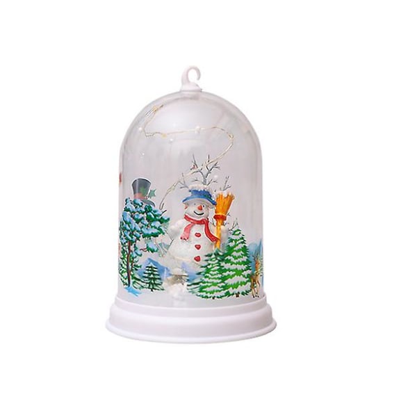 julklapp lampskärm jul snögubbe julgran