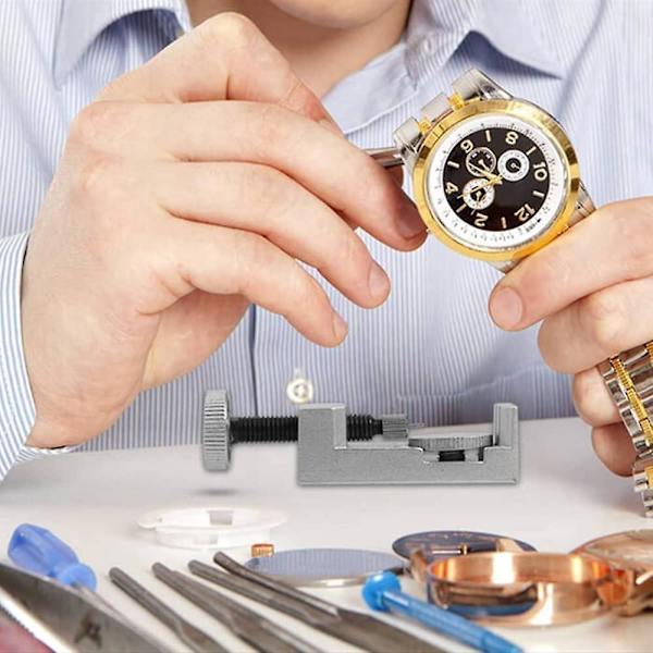 Pin Punch Tools - Watch - Pin Avdragare, Justerbar Pin Punch Tool kompatibel med klockor/klockor