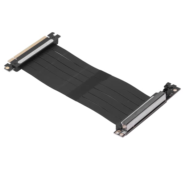 PCIE 16X Riser-kabel Grafikkort Vertikal Montering med LED