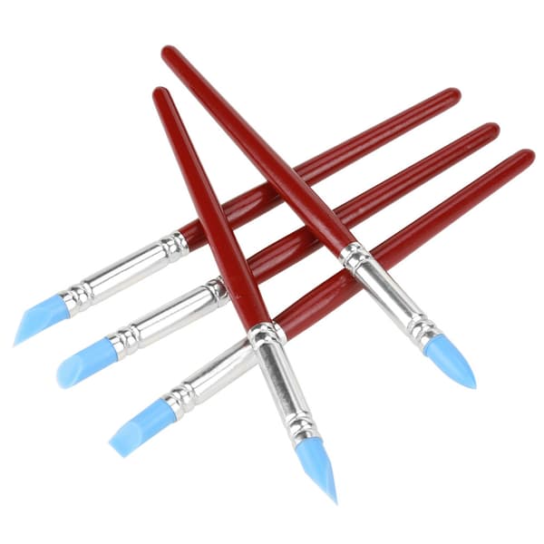 Gummispidser Ler Skulptur Carving Tool Set (5 stk)