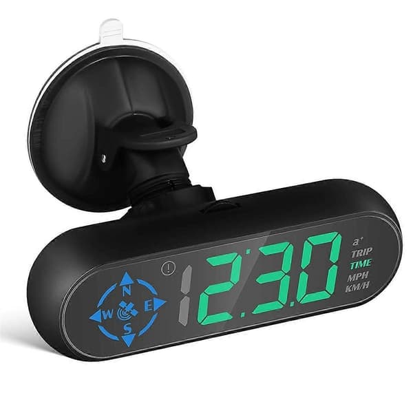 Digital GPS-speedometer til bil, Head-Up Display, Bil-kilometertæller, Smart Speedometer til Forrude