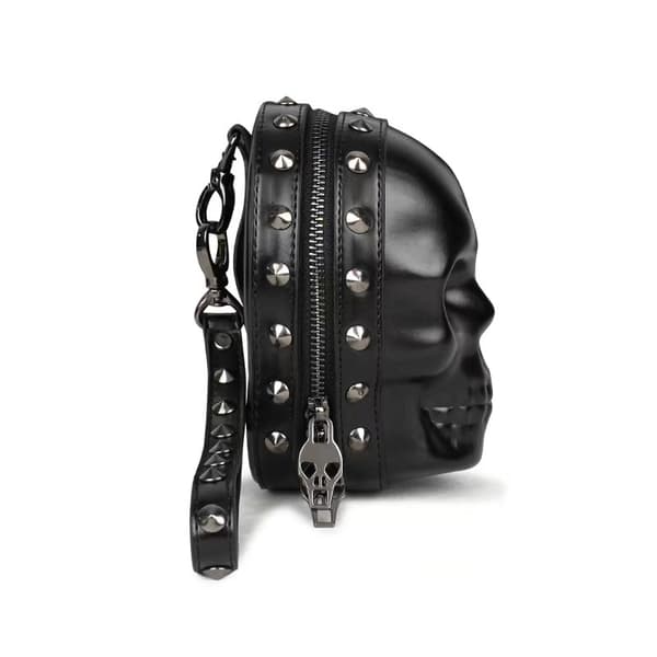 Dødninghode lommebok dame skuldervesker, dødninghode crossbody vesker lommebøker