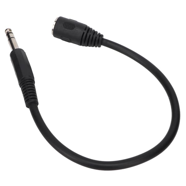 DIN 5-pin hun til 6,35 mm han mikrofonadapterkabel 0,3 m