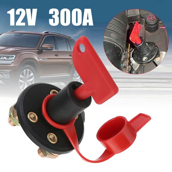 300A Batteri Isolator Afbryder Afbryd Drab Switch til Auto Bil Lastbil Båd