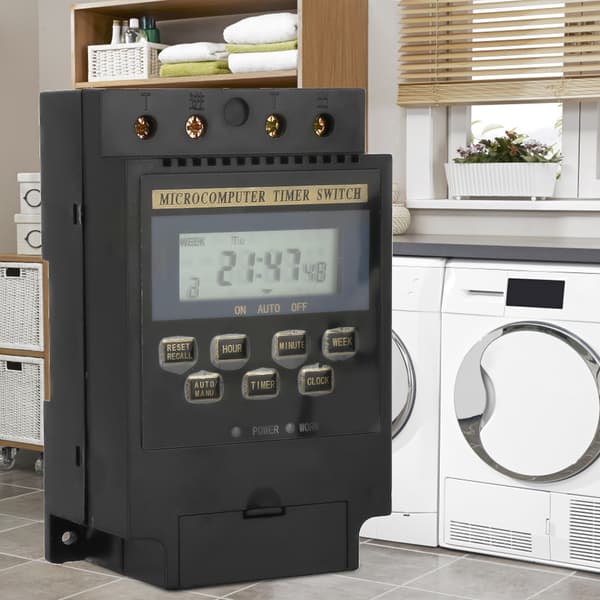 KG316T Digital Timerkontroller Mikrocomputer Programmerbar Bryter AC220V 25A