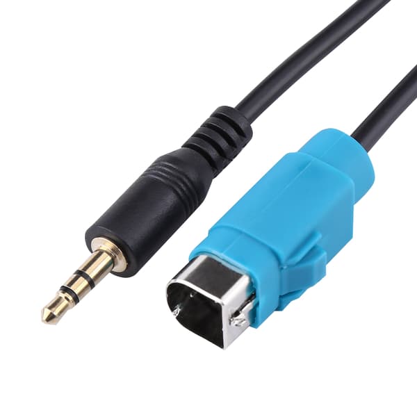 Alpine CDA CDE IVA Fullspeed Audio AUX Kabel Mini Jack Adapter