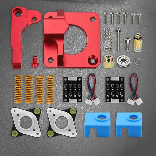 3D-printerdele Mk8 ekstruder aluminiumsblok Bowden-ekstruder 1,75 mm filament 1