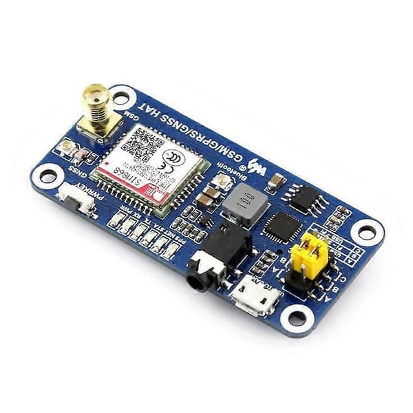 Waveshare GSM/GPRS/GNSS/Bluetooth HAT för Raspberry Pi Not Specified