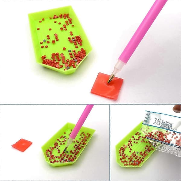 5D DIY Diamantkunstmaleri Sæt - Rhinestone Broderi til Kvinder (30x40cm)