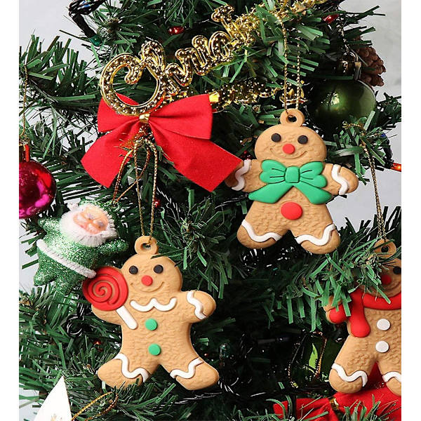 Stor Gingerbread Man Ornament Gingerbread juledekoration