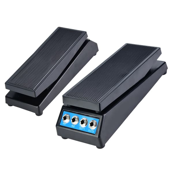 Daphon DF1511A Gitarr Stereo Volympedal Dubbel Ingång Utgång DJ Effektpedal