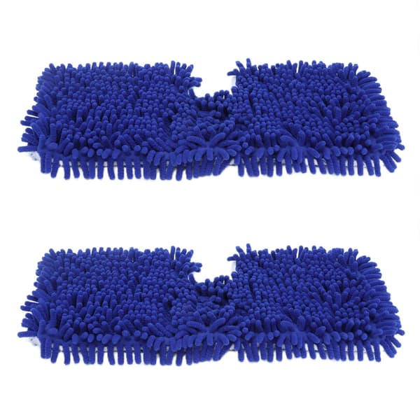 2 STK Vaskbar Genanvendelig Mikrofiber Moppehoved Pad Udskiftning til O Cedar