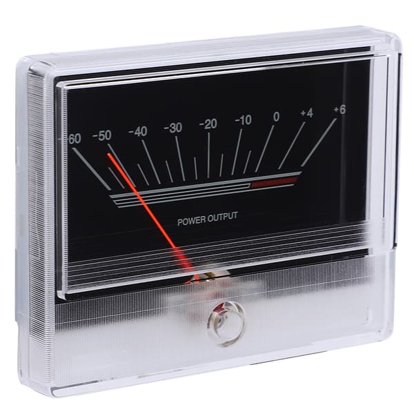 Mini VU-meter med høj præcision og baggrundsbelysning