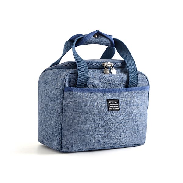 Bärbar matsäck Ny thermal matlåda Tote Cooler Bento Container förvaringspåsar