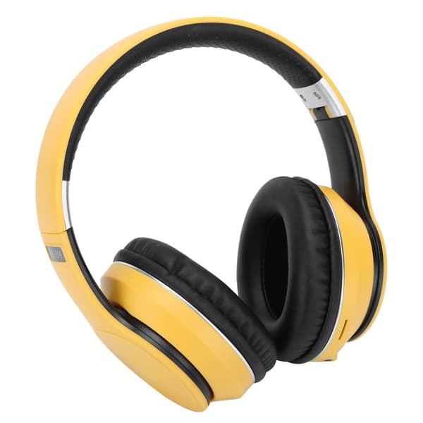 Trådløst Bluetooth Sammenleggbart Stereo Sport Headset Radio Modus Gul