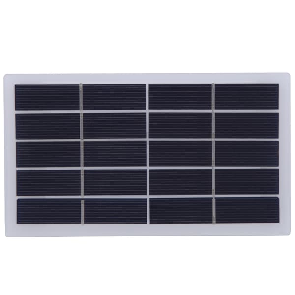 2W 5V Polykrystallinsk Silisium DIY Solcellepanel Lettvekts Klips 173x99x2mm