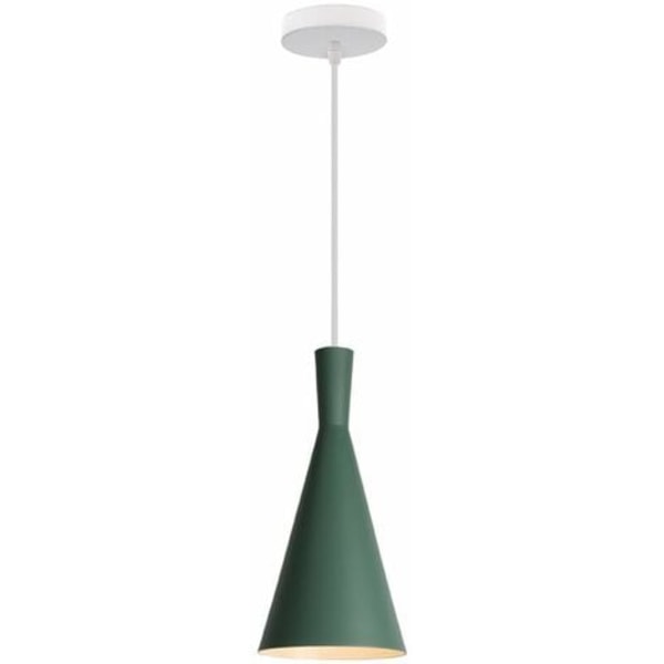 Modern Creative Pendel Ljuskrona E27 Dekorativ Pendel Lampa Sovrum Vardagsrum (Grön) - Grön