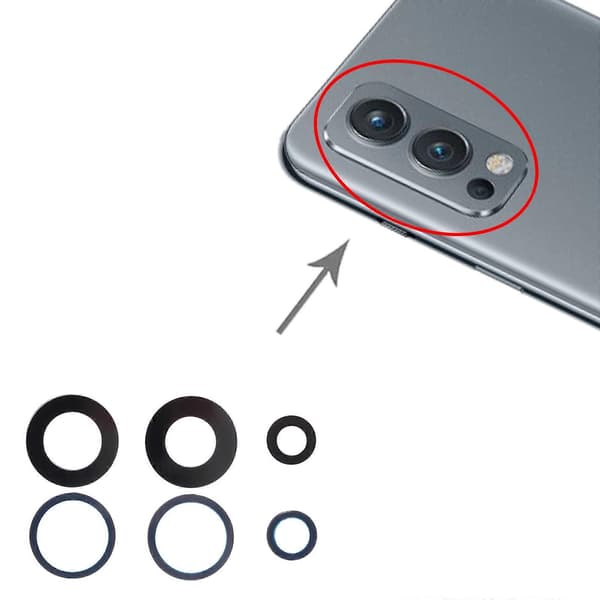 Til OnePlus Nord 2 10 stk. bagkameraobjektiv Not Specified