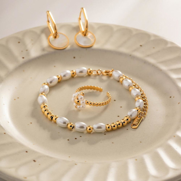 Armband Pearl Daily Outfit Metallic Element B1461