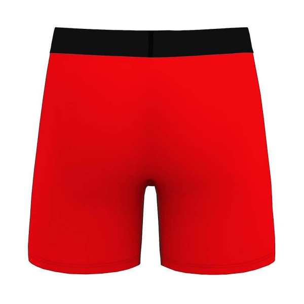 Christmas Boxers Shorts Truser Herre Stretch underbukser A 2XL