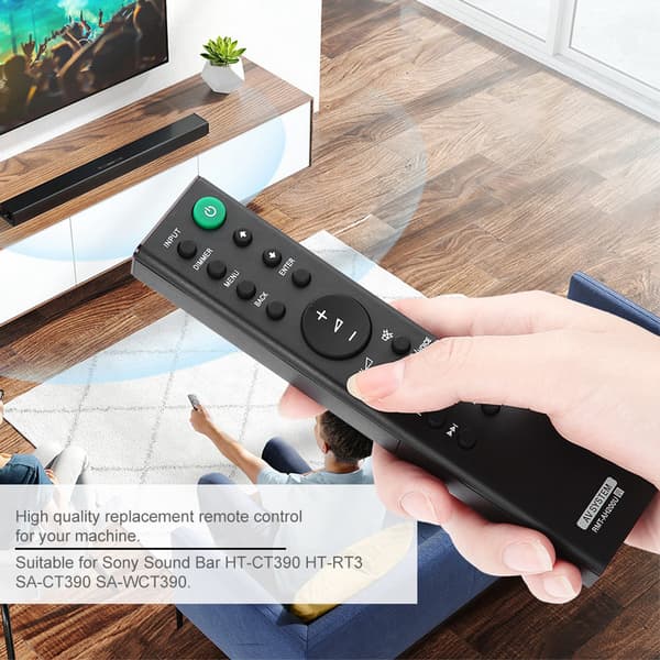 Sony Sound Bar HT CT390 HT RT3 Erstatningsfjernkontroll Høyttaler