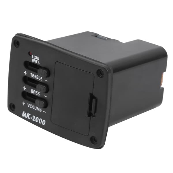 Ukulele Gitar Pickup med ±12dB Equalizer Musikkinstrumenttilbehør