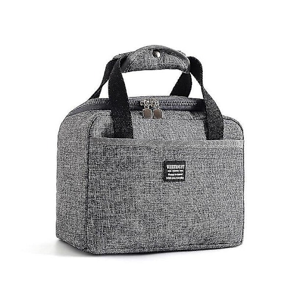 Bärbar matsäck Ny thermal matlåda Tote Cooler Bento Container förvaringspåsar