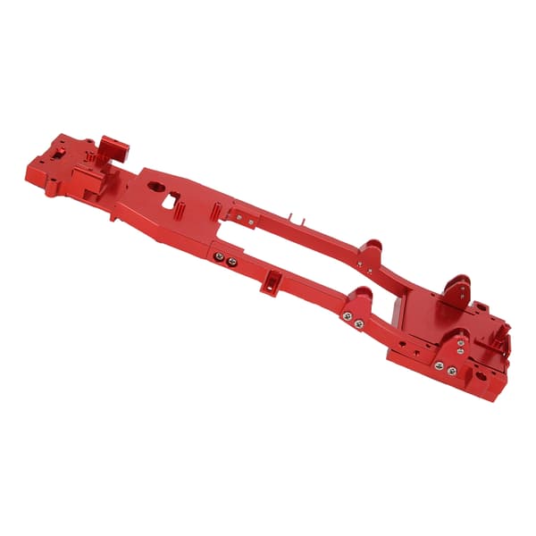 RC Metallchassi Ram DIY Del för WPL D12 1/10 RC Modellbil Uppgraderingstillbehör