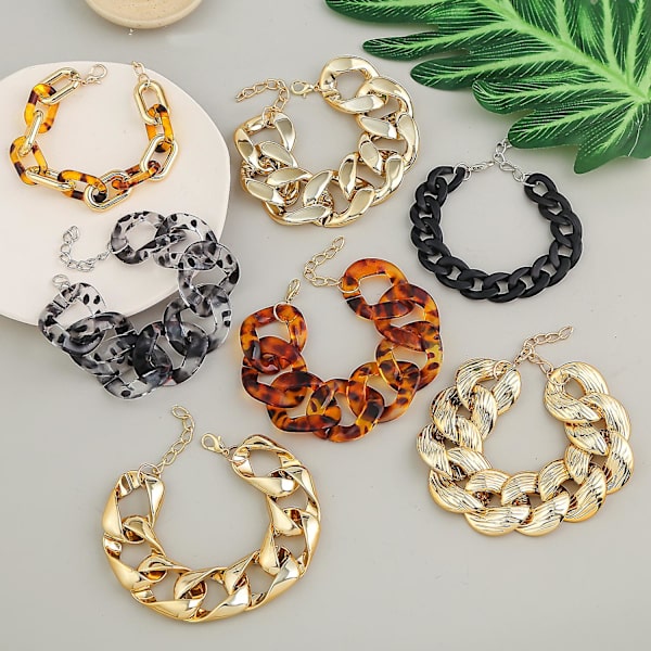 Armband Vintage Guld Färg #2 Modesmycken B2428 S2205-8