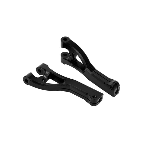 2 stk. Overarmsophæng foran i aluminiumslegering til ARRMA 1/7 LIMITLESS INFRACTION 6S Sort