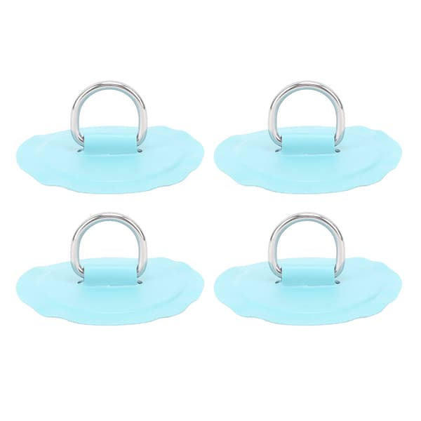 PVC D-ring patch til oppusteligt SUP-board stand up paddleboard 4 stk. Mintgrøn