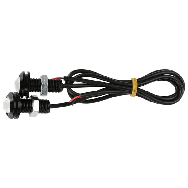 10 stk 10W Hvite Eagle Eye LED-bilsignallamper