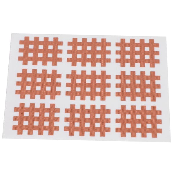 Elastisk Spiral Kors Kinesiologitejp 10 st Hudfärg