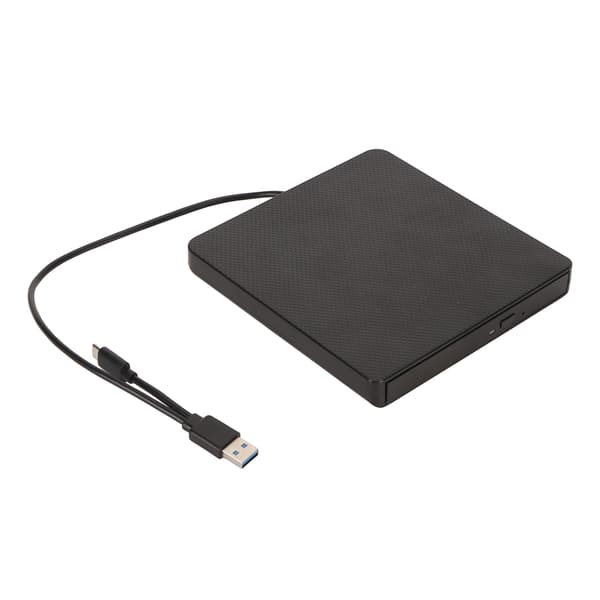 Extern USB 3.0 USB C CD DVD-brännare Plug Play för bärbar dator stationär PC Windows Mac