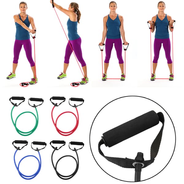 Träningsband Gym Träning Elastisk Träningsutrustning Dragrep Tuber