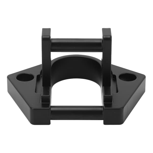 RV Markise Base 3825.RV.032922 Solid Aluminium Bundfod Sort Sunchaser II Kraftig Endeprop Afrundet Hardware