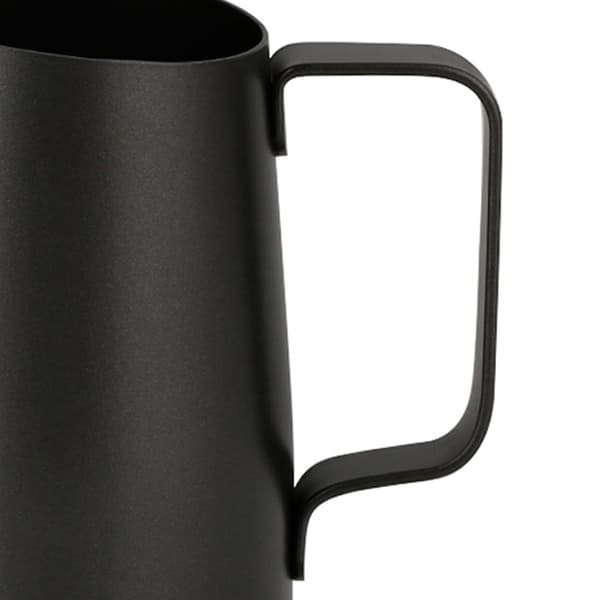 450 ml Sort Rustfrit Stål Non-Stick Mælkeskumningskande til Kaffe Latte