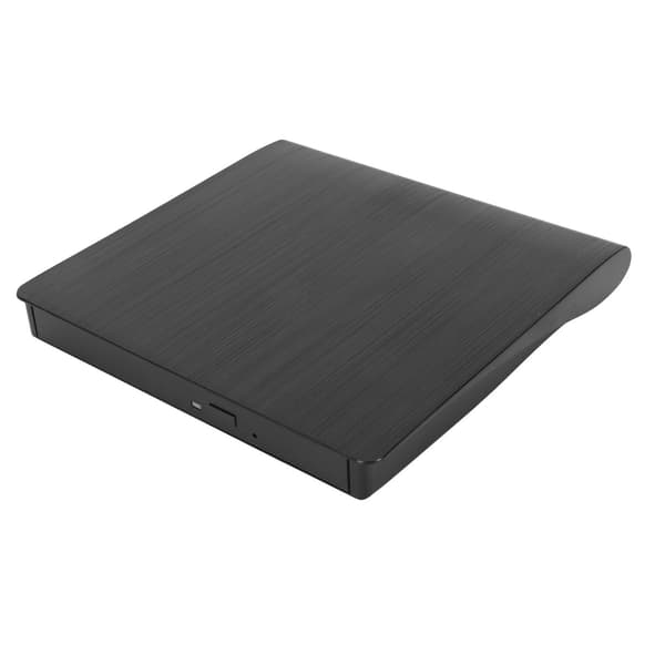 Ekstern USB 3.0 CD DVD-brænder læser skriver Plug and Play til bærbar pc Windows Mac OS sort