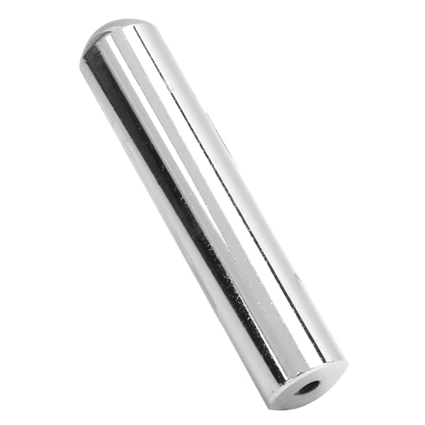 Guitar Slide i rustfrit stål, cylindrisk slider, tilbehør til musikinstrument, sølv 3.0