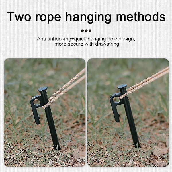 4 st utomhustält markspik stålspik camping taktillbehör markspik 30cm