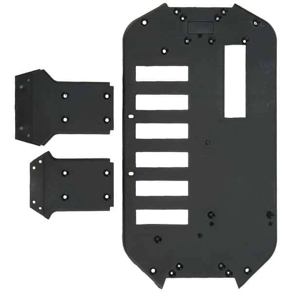 ZD Racing 7506 1/10 RC Bil Sort Børsteløs Chassisplade Sæt Samlingsdele