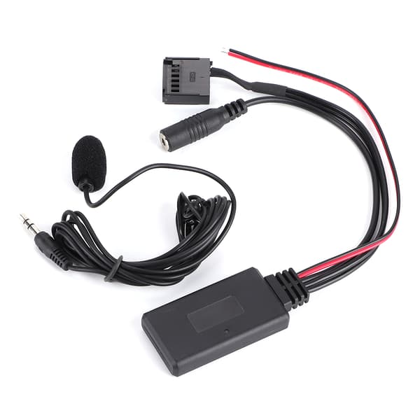 Bluetooth AUX-kabeladapter med mikrofon handsfree-samtal för Ford Focus 6000CD