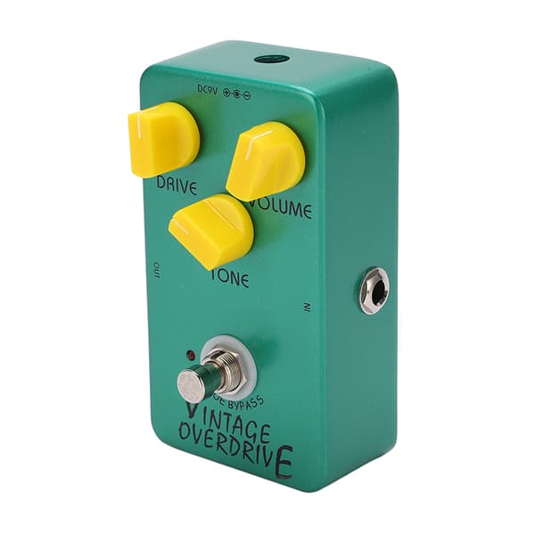 Vintage Overdrive -pedaali JF01 Classic kitaratehoste True Bypass
