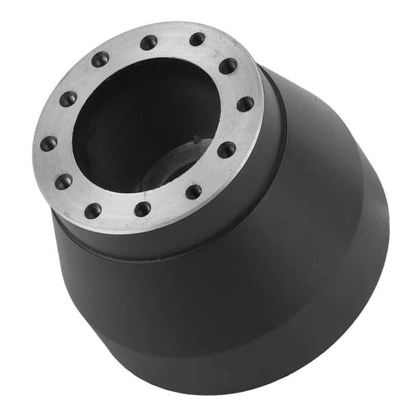 Ratstyrenav Adapter Boss Kit Aluminium Legering Slidstærk Sort Passer til E30 Alle Køretøjer